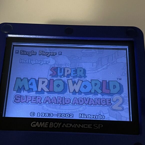 Super Mario World Super Mario Advance 2 Nintendo Game Boy Advance Dirty Label - Picture 11 of 11